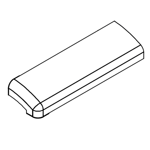 W 1040-818 Right Hand Front Box Capping