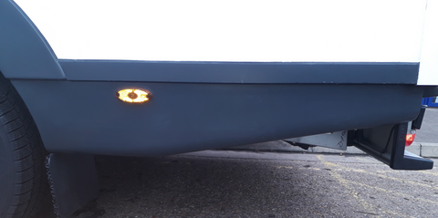 W 1045-1261 Nearside Rear Side Skirt