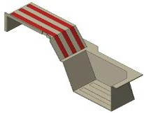 W 1045-1266 Right Hand Moulded Side Step
