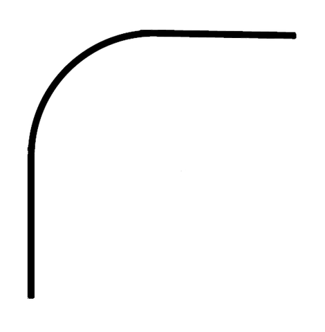 W 4505-885 Front Corner Pillar 2250mm