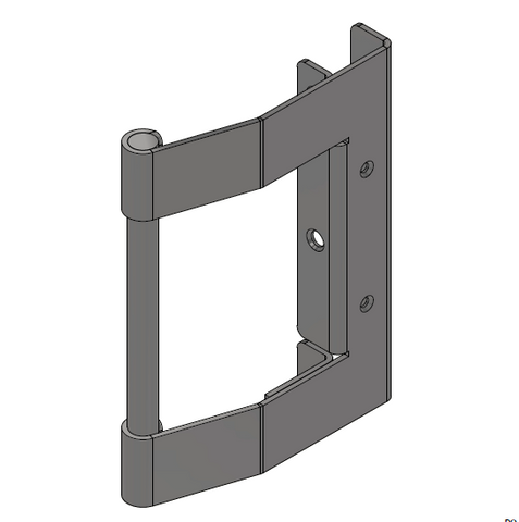 W 4505-13727 Large Sliding Door Handle for Left Door