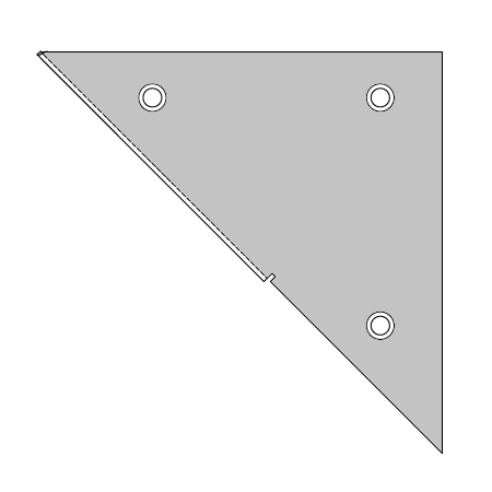 W Waitrose Right Hand Step Tread Plates